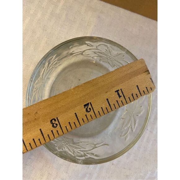 3 Princess house small glass bowls with lids microwave safe - Picture 3 of 3